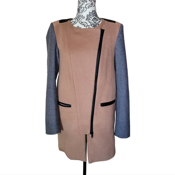 W118 by Walter Baker Erica Wool Blend Coat size small​ - Picture 2 of 16